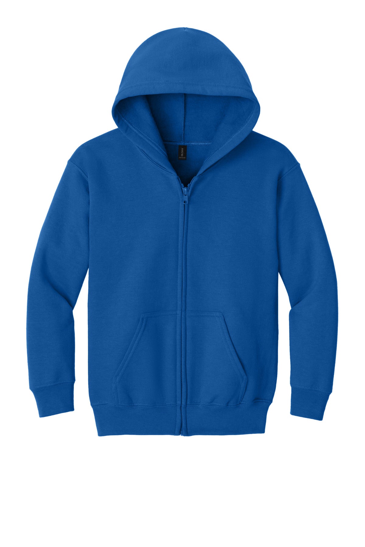 Gildan Youth Heavy Blend Full-Zip Hooded Sweatshirt - Royal
