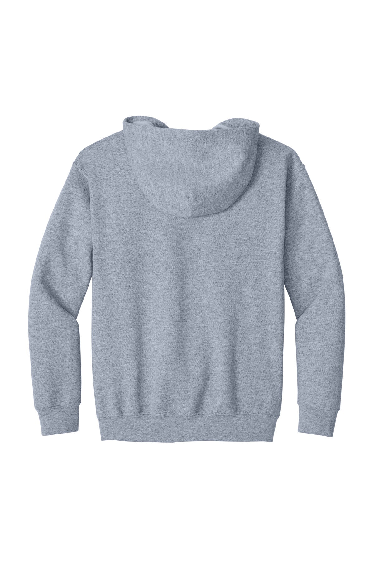 Gildan Youth Heavy Blend Full-Zip Hooded Sweatshirt - Sport Grey