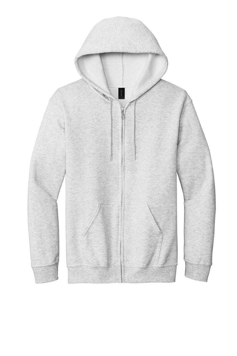 Gildan - Heavy Blend Full-Zip Hooded Sweatshirt - Ash