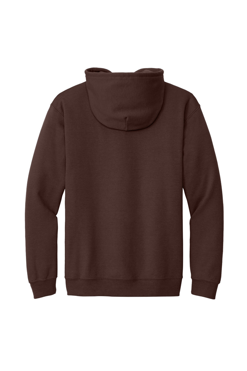 Gildan - Heavy Blend Full-Zip Hooded Sweatshirt - Dark Chocolate