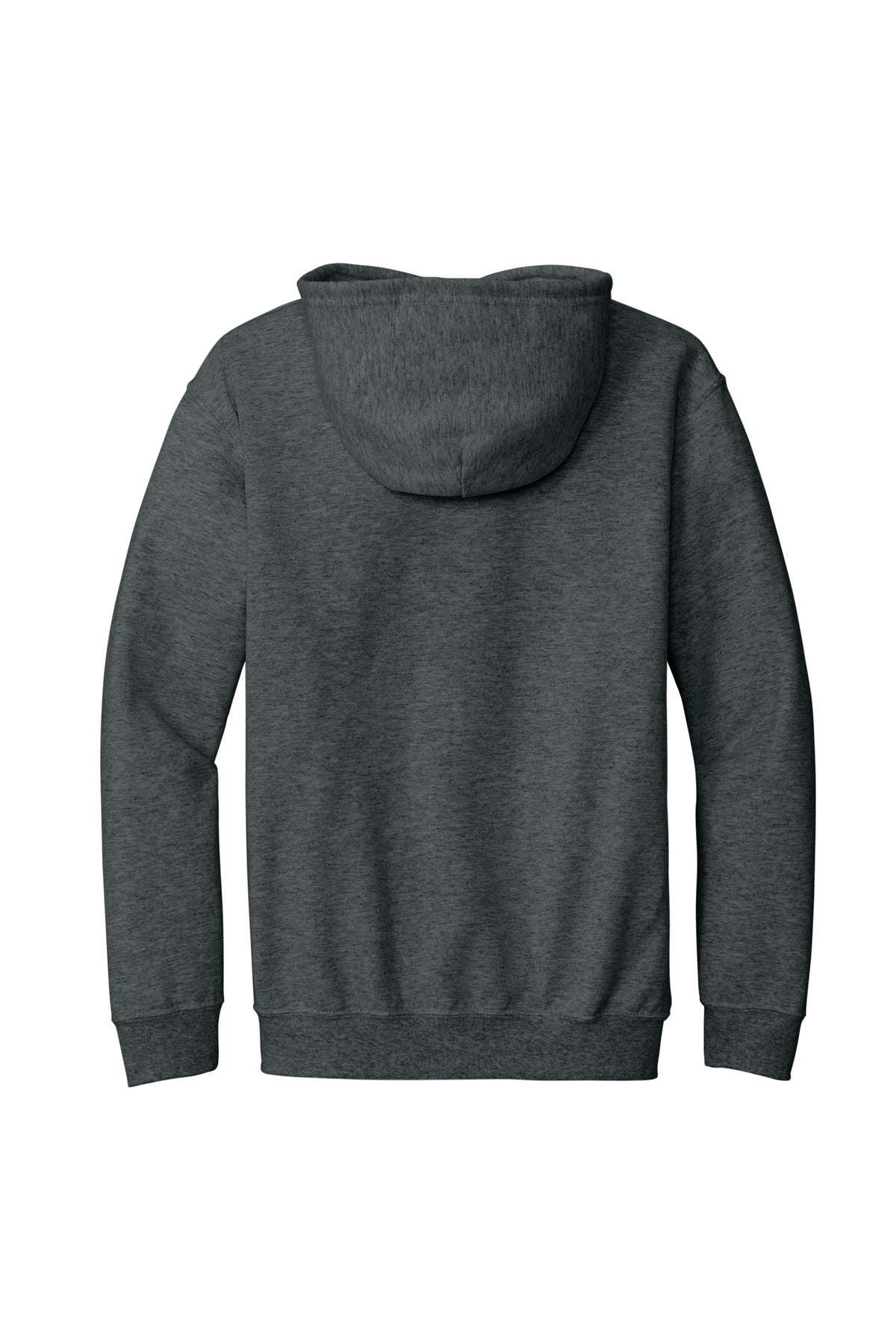 Gildan - Heavy Blend Full-Zip Hooded Sweatshirt - Dark Heather Grey