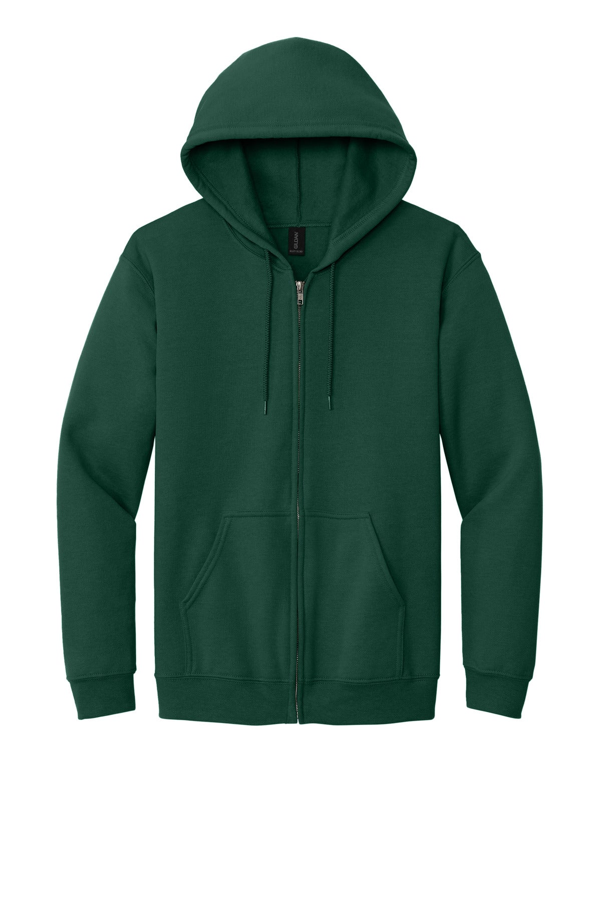 Gildan - Heavy Blend Full-Zip Hooded Sweatshirt - Forest Green