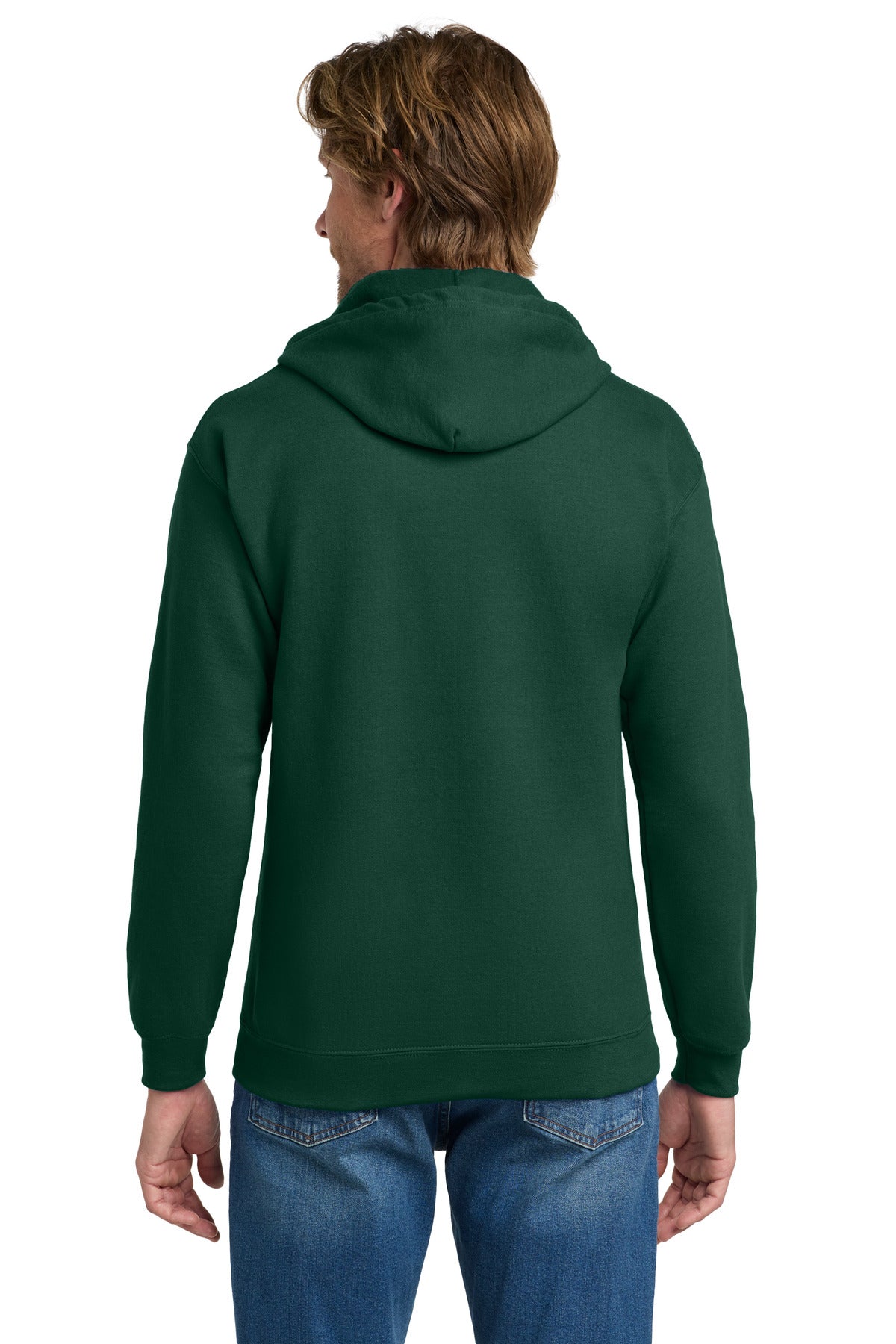 Gildan - Heavy Blend Full-Zip Hooded Sweatshirt - Forest Green