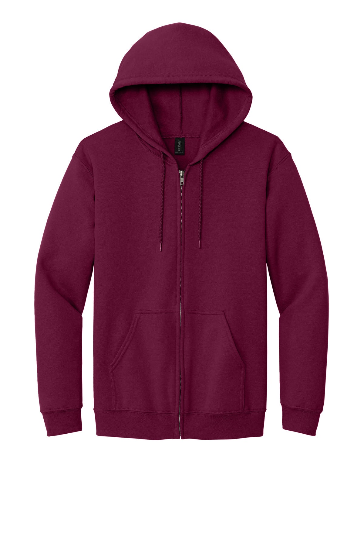 Gildan - Heavy Blend Full-Zip Hooded Sweatshirt - Maroon