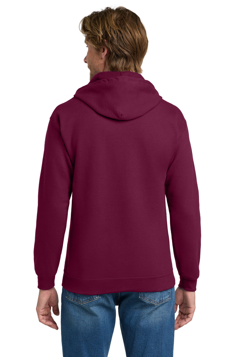Gildan - Heavy Blend Full-Zip Hooded Sweatshirt - Maroon