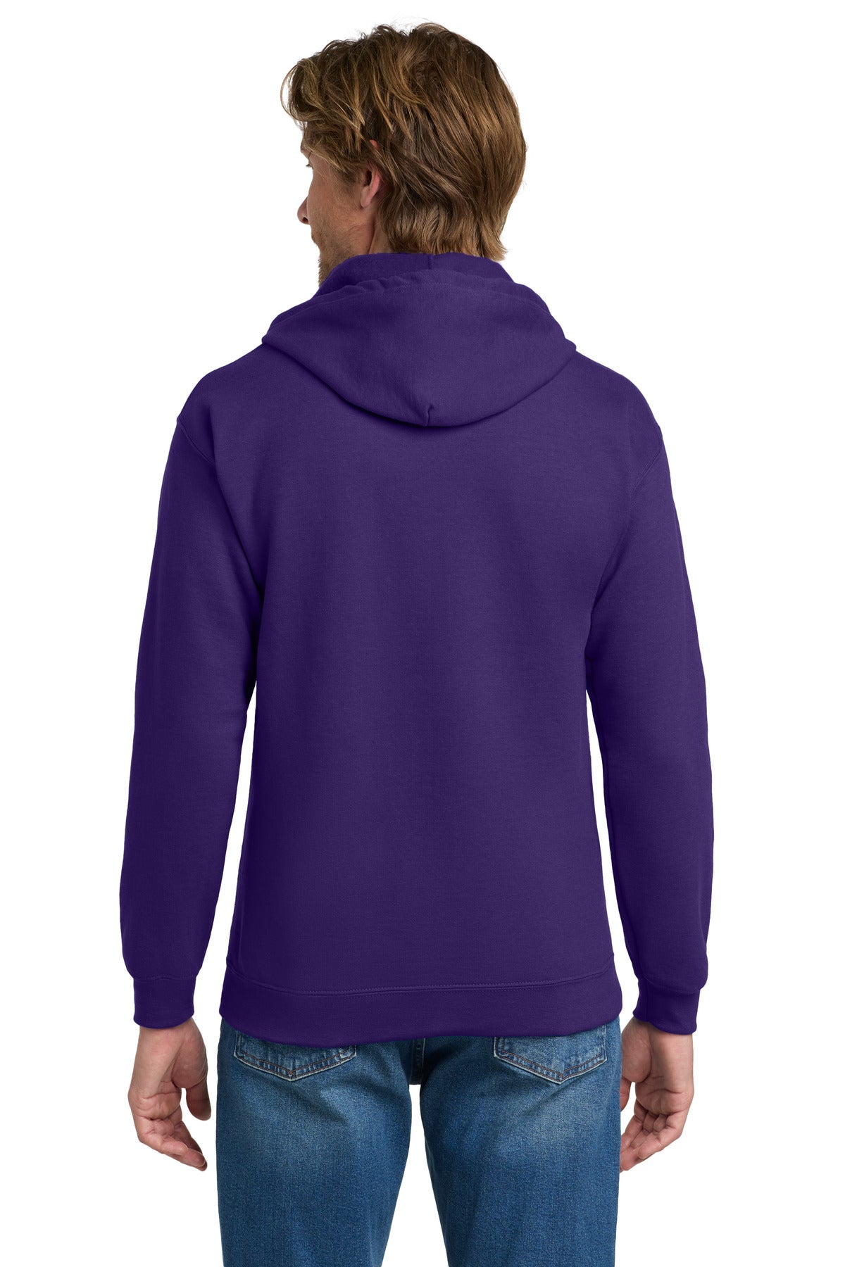 Gildan - Heavy Blend Full-Zip Hooded Sweatshirt - Purple