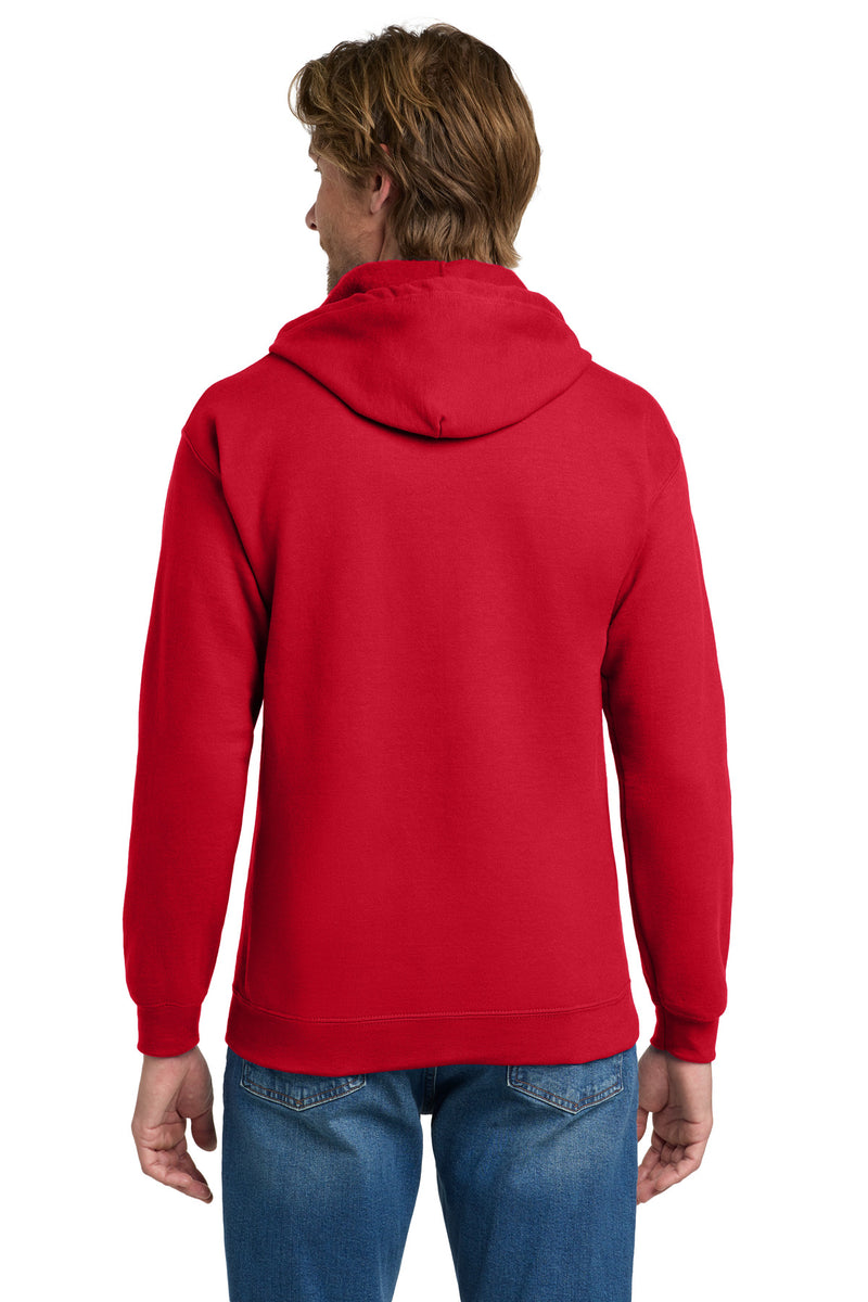 Gildan - Heavy Blend Full-Zip Hooded Sweatshirt - Red