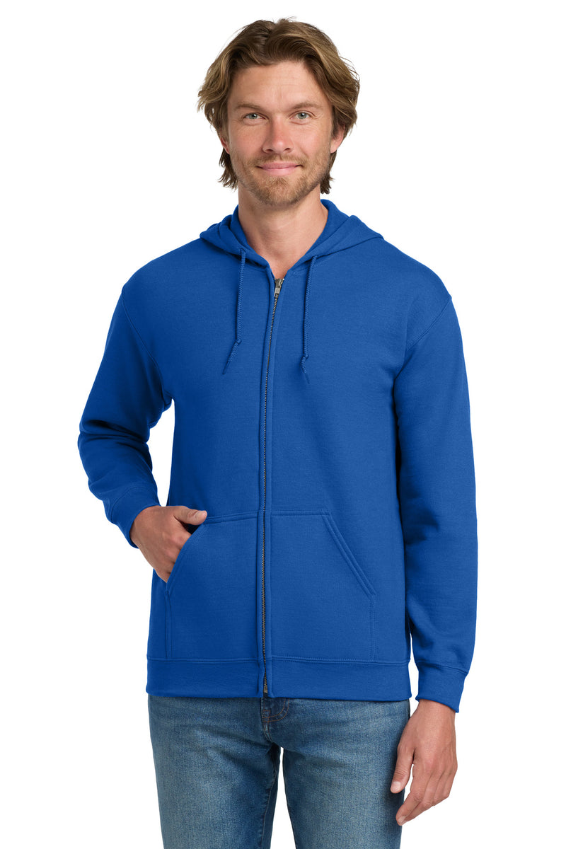 Gildan - Heavy Blend Full-Zip Hooded Sweatshirt - Royal