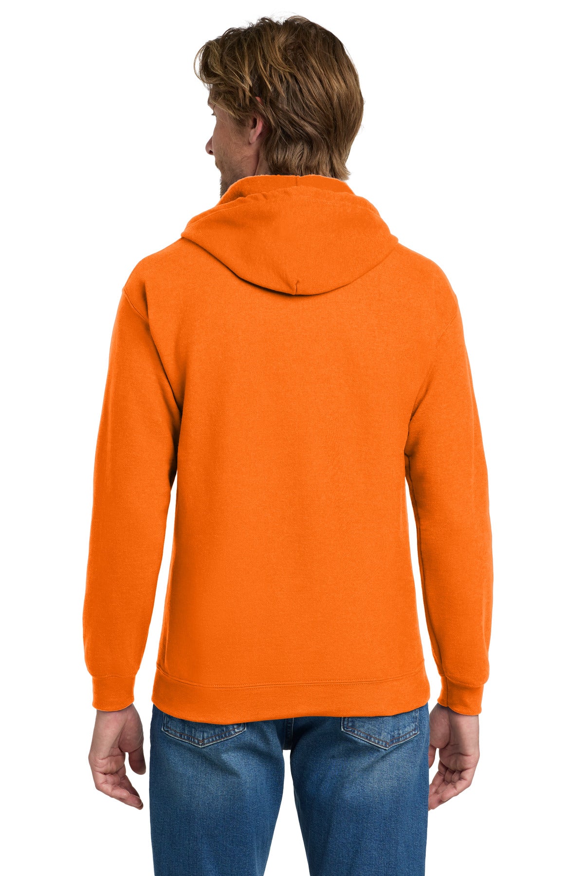 Gildan - Heavy Blend Full-Zip Hooded Sweatshirt - S. Orange
