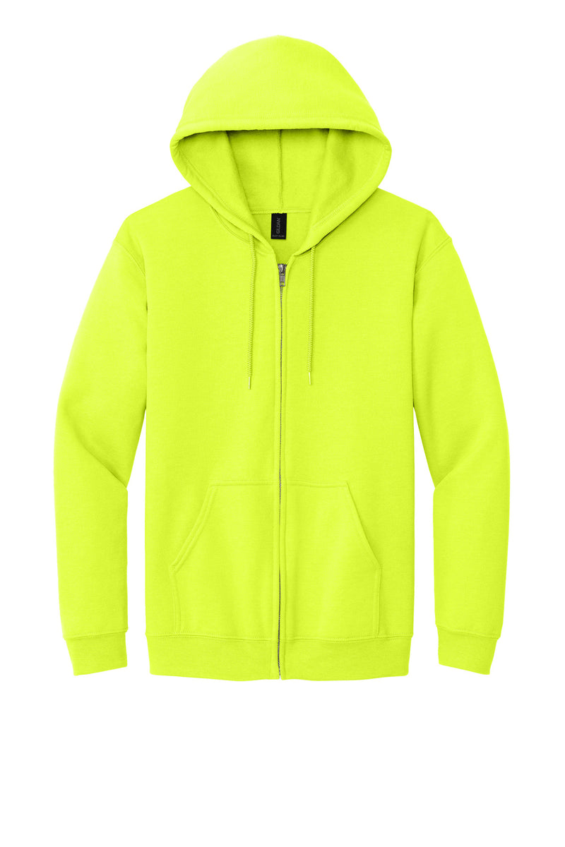Gildan - Heavy Blend Full-Zip Hooded Sweatshirt - Safety Green