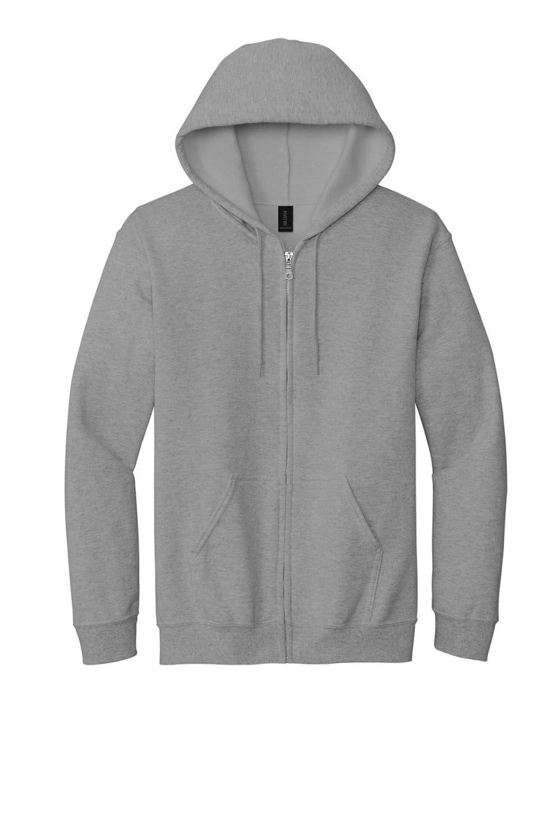 Gildan - Heavy Blend Full-Zip Hooded Sweatshirt - Sport Grey