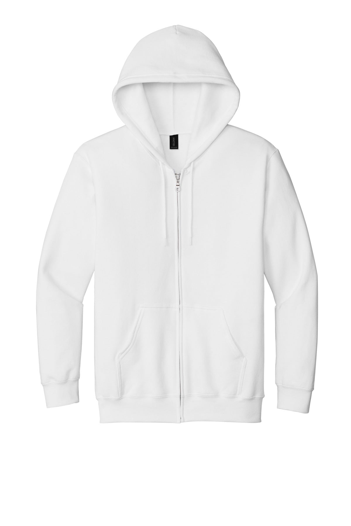 Gildan - Heavy Blend Full-Zip Hooded Sweatshirt - White