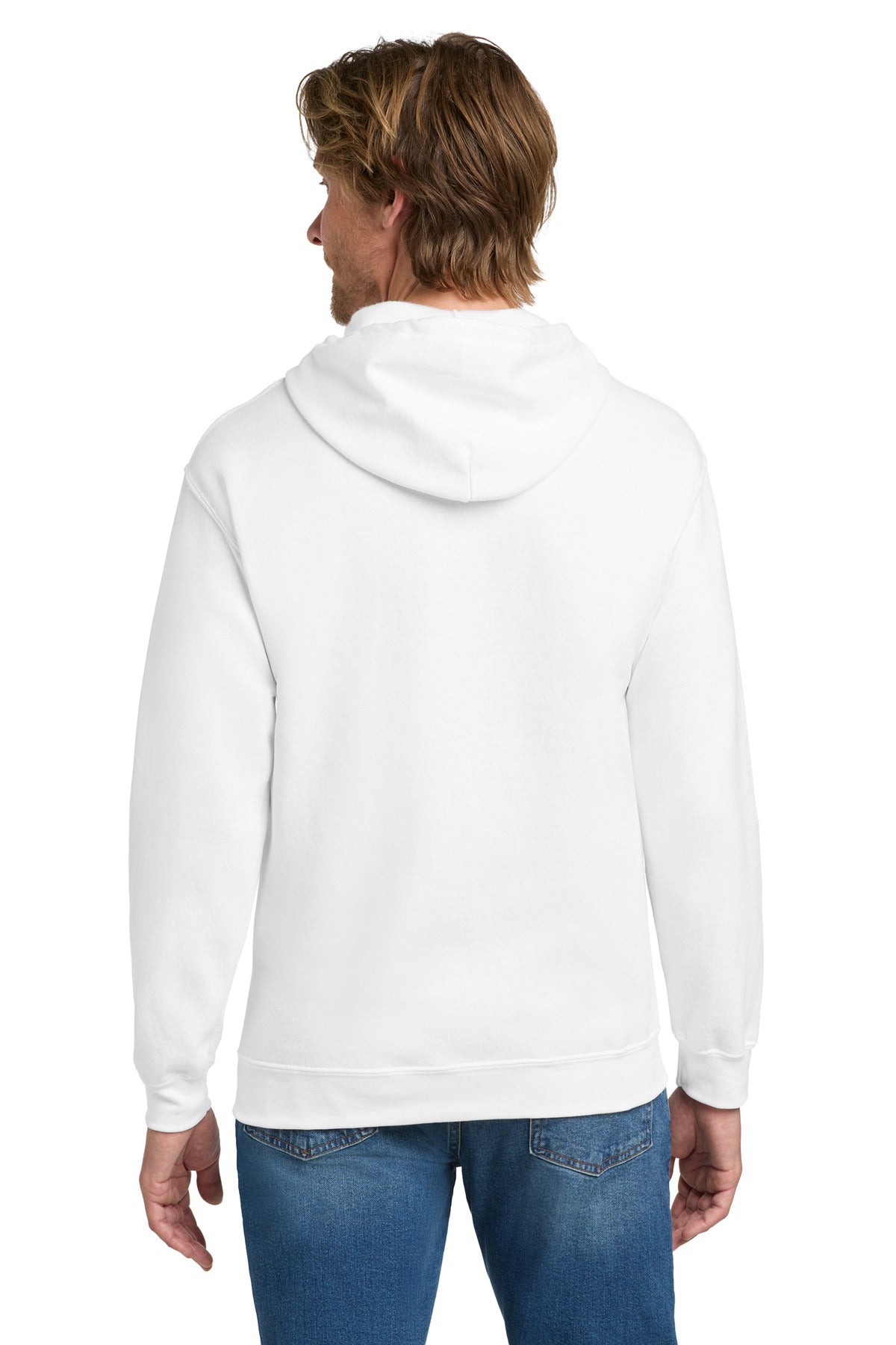 Gildan - Heavy Blend Full-Zip Hooded Sweatshirt - White