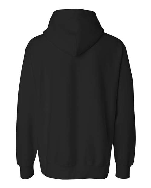 Unisex Cross Weave™ Hooded Sweatshirt - Black