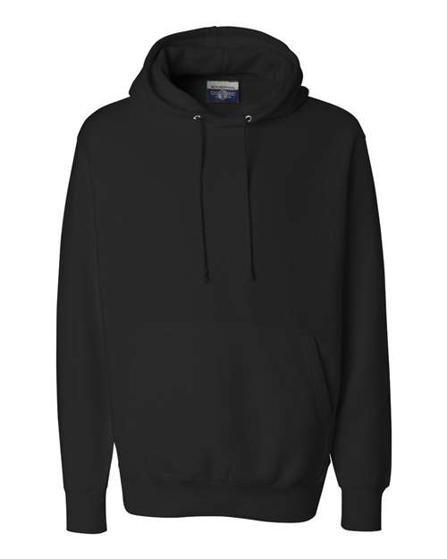 Unisex Cross Weave™ Hooded Sweatshirt - Black