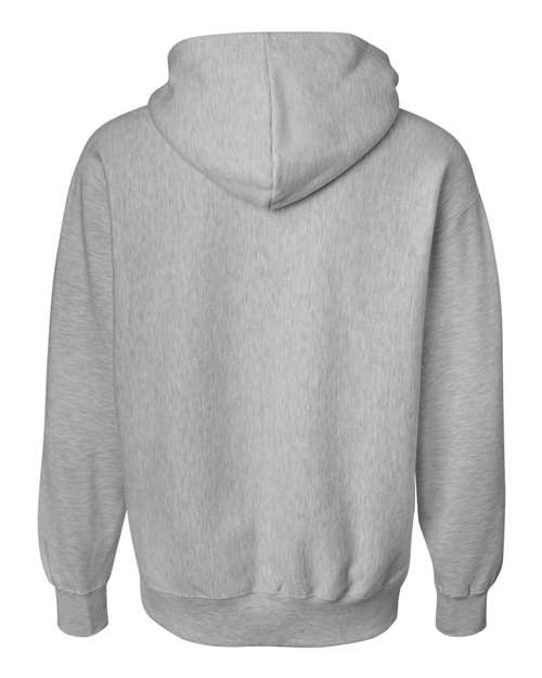 Unisex Cross Weave™ Hooded Sweatshirt - Heather Grey