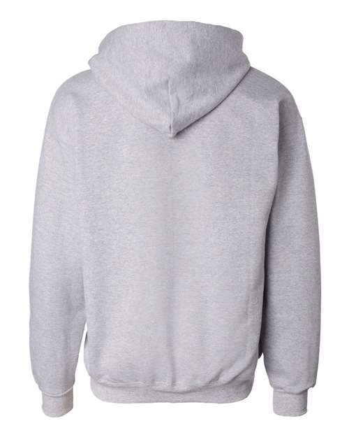 Unisex Ultimate Cotton® Full-Zip Hooded Sweatshirt - Light Steel