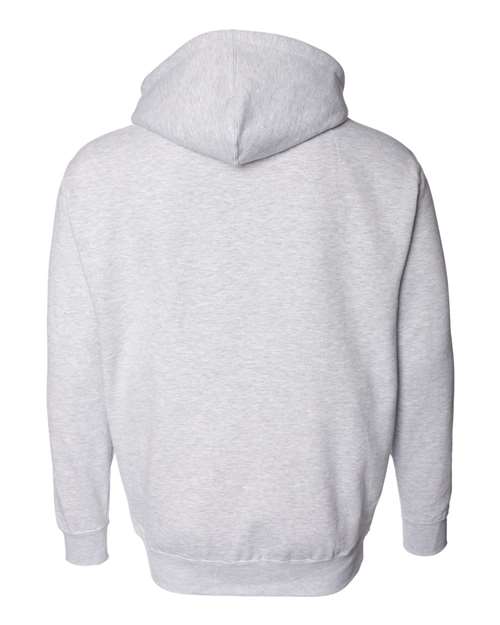 Unisex Heavyweight Full-Zip Hooded Sweatshirt - Grey Heather