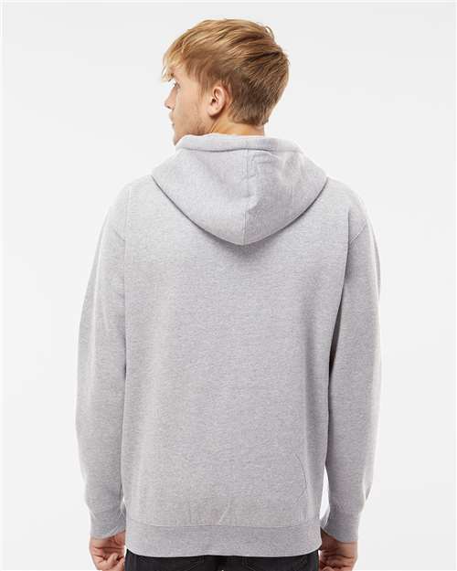 Unisex Heavyweight Full-Zip Hooded Sweatshirt - Grey Heather