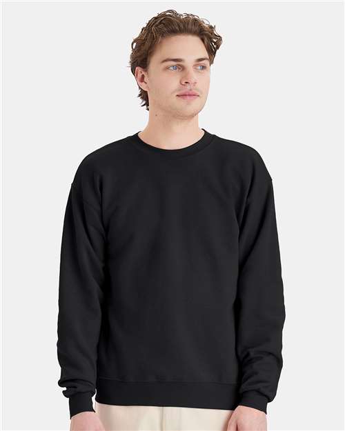 Unisex EcoSmart® Crewneck Sweatshirt - Black