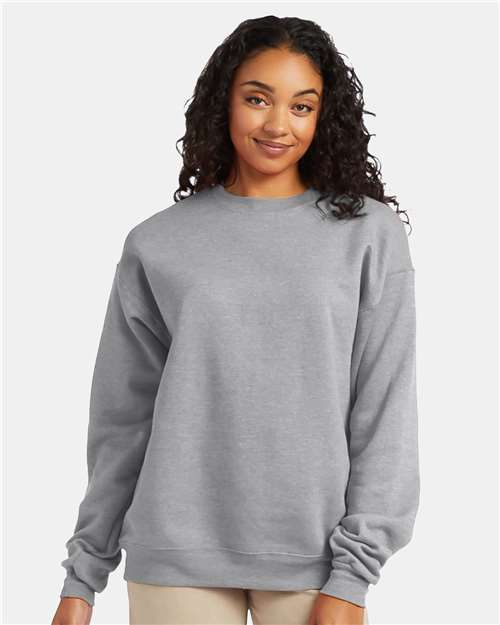 Unisex EcoSmart® Crewneck Sweatshirt - Light Steel