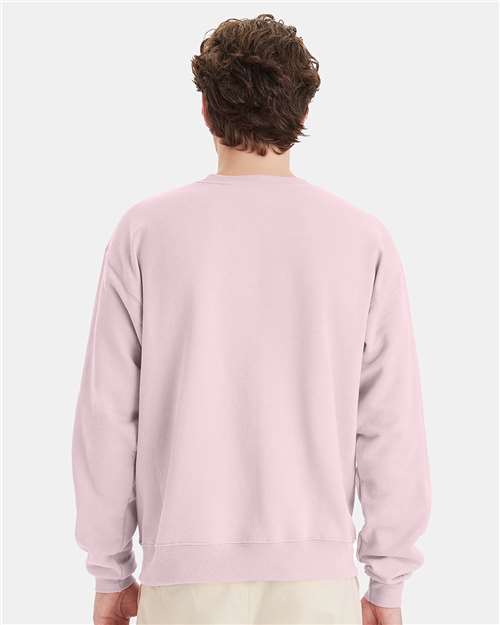Unisex EcoSmart® Crewneck Sweatshirt - Pale Pink