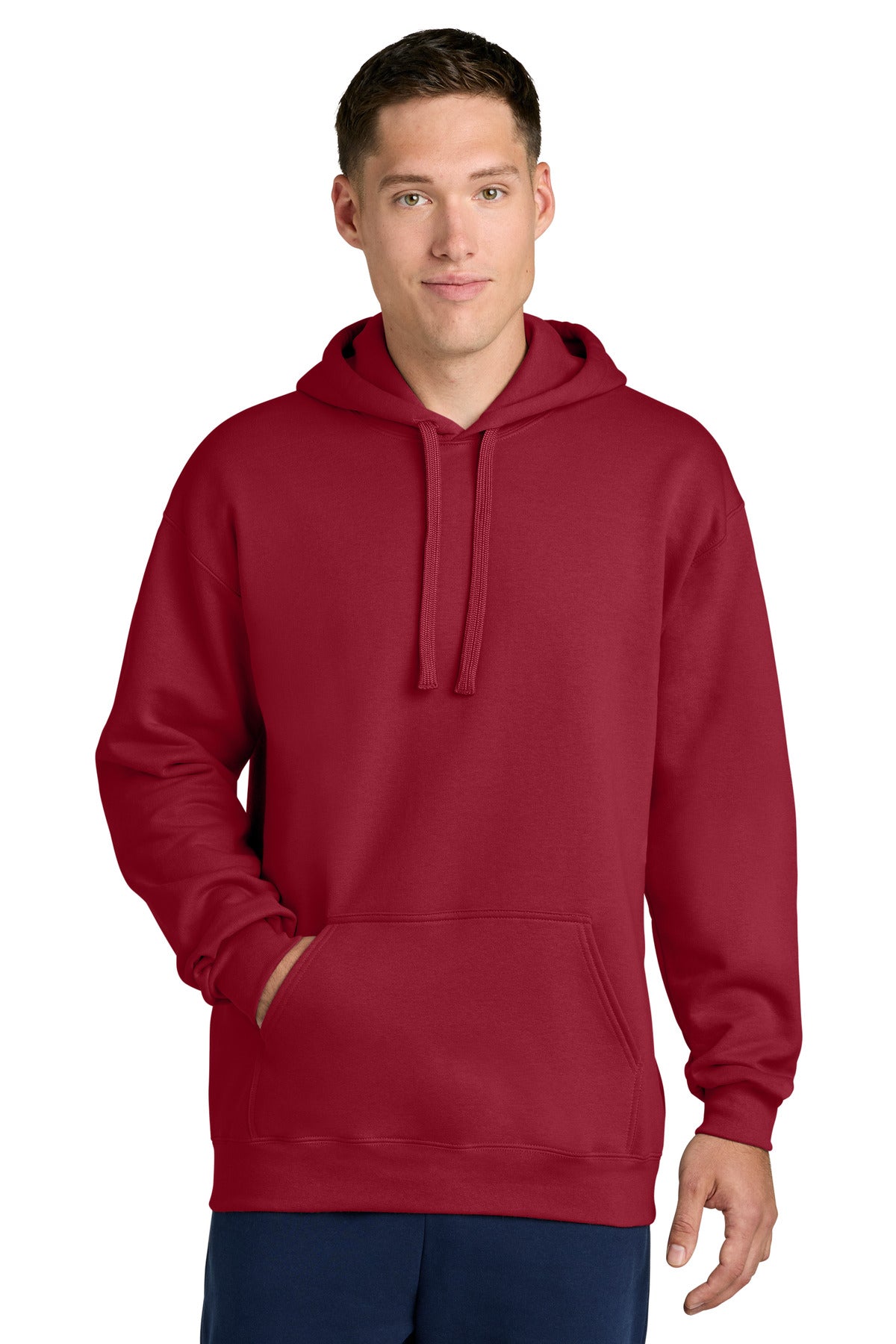 Gildan Hammer Maxweight Hooded Sweatshirt - Cherry Red