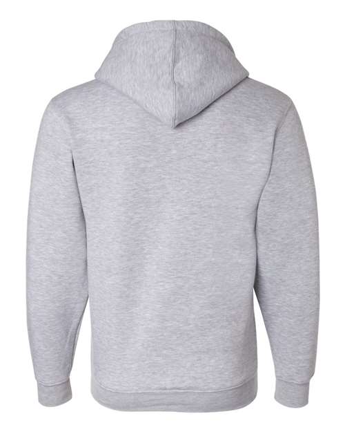 Unisex USA-Made Full-Zip Hooded Sweatshirt - Dark Ash