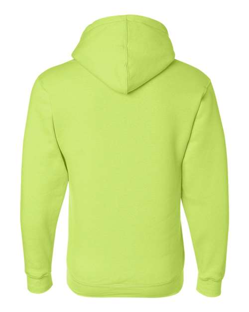 Unisex USA-Made Full-Zip Hooded Sweatshirt - Lime Green