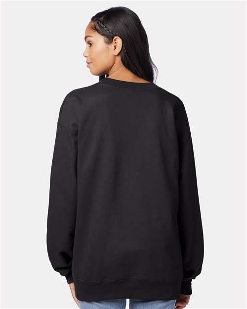 Unisex Ultimate Cotton® Crewneck Sweatshirt - Black