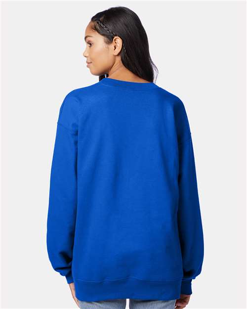 Unisex Ultimate Cotton® Crewneck Sweatshirt - Deep Royal