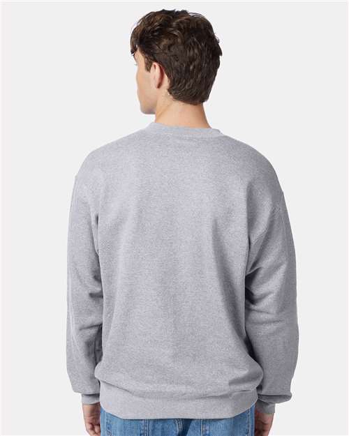 Unisex Ultimate Cotton® Crewneck Sweatshirt - Light Steel