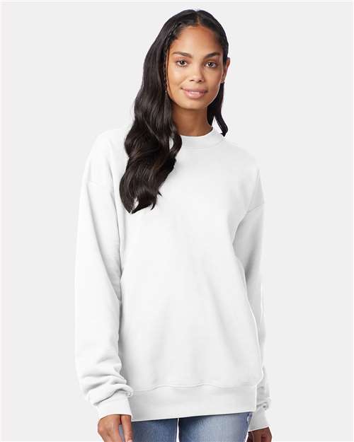 Unisex Ultimate Cotton® Crewneck Sweatshirt - White