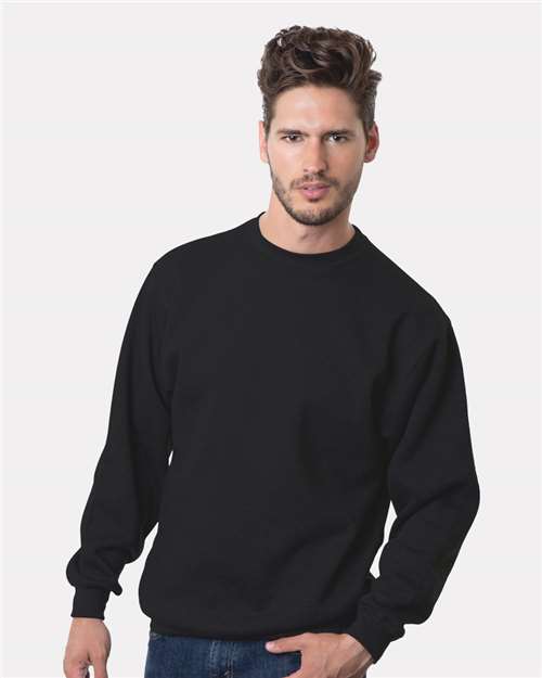 Unisex USA-Made Crewneck Sweatshirt - Black