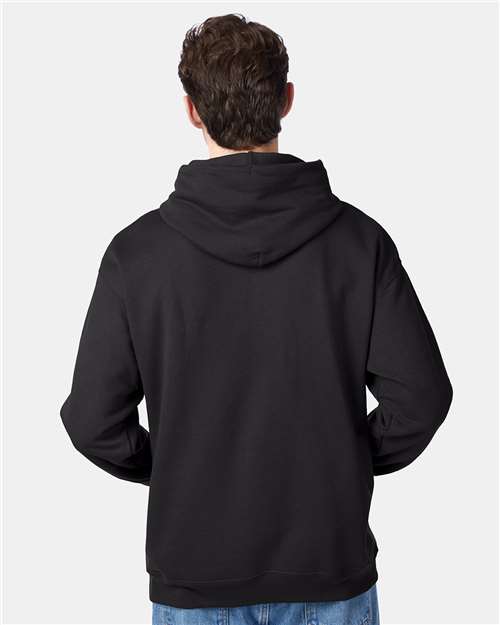 Unisex EcoSmart® Hooded Sweatshirt - Black