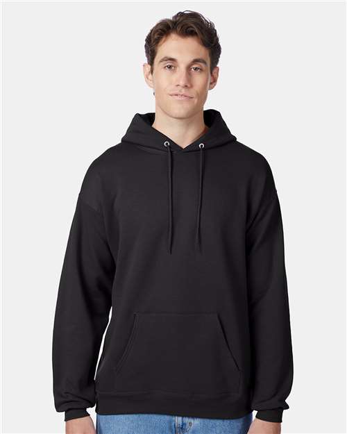 Unisex EcoSmart® Hooded Sweatshirt - Black