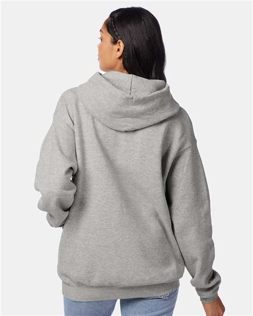 Unisex EcoSmart® Hooded Sweatshirt - Light Steel