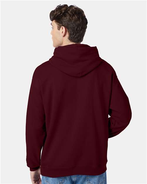 Unisex EcoSmart® Hooded Sweatshirt - Maroon
