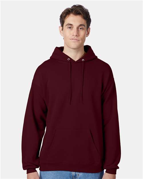 Unisex EcoSmart® Hooded Sweatshirt - Maroon