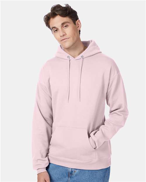 Unisex EcoSmart® Hooded Sweatshirt - Pale Pink