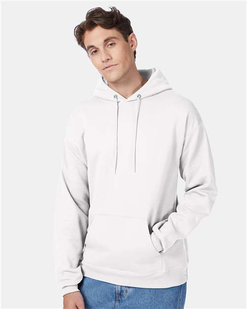 Unisex EcoSmart® Hooded Sweatshirt - White