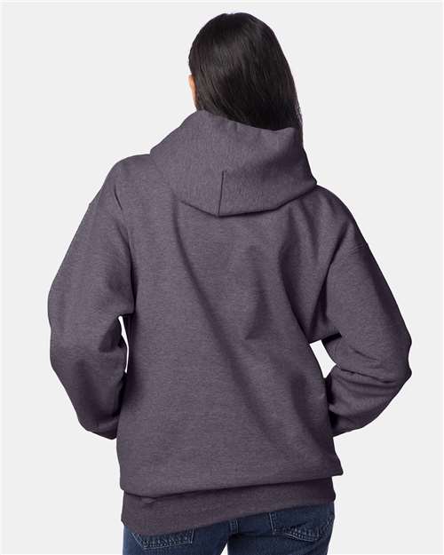 Unisex Ultimate Cotton® Hooded Sweatshirt - Charcoal Heather