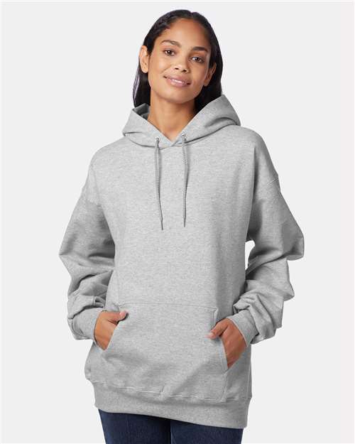 Unisex Ultimate Cotton® Hooded Sweatshirt - Light Steel