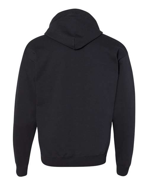 Unisex EcoSmart® Full-Zip Hooded Sweatshirt - Black