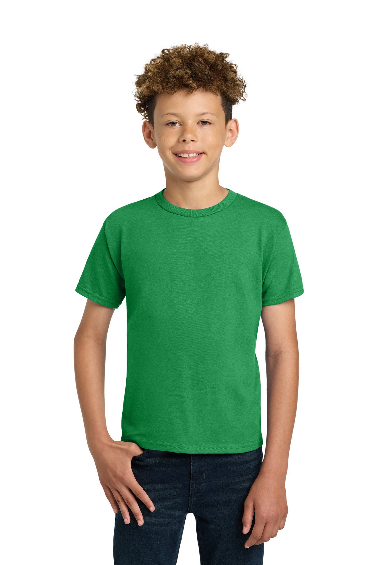 Gildan - Youth Ultra Cotton100% US Cotton T-Shirt - Irish Green