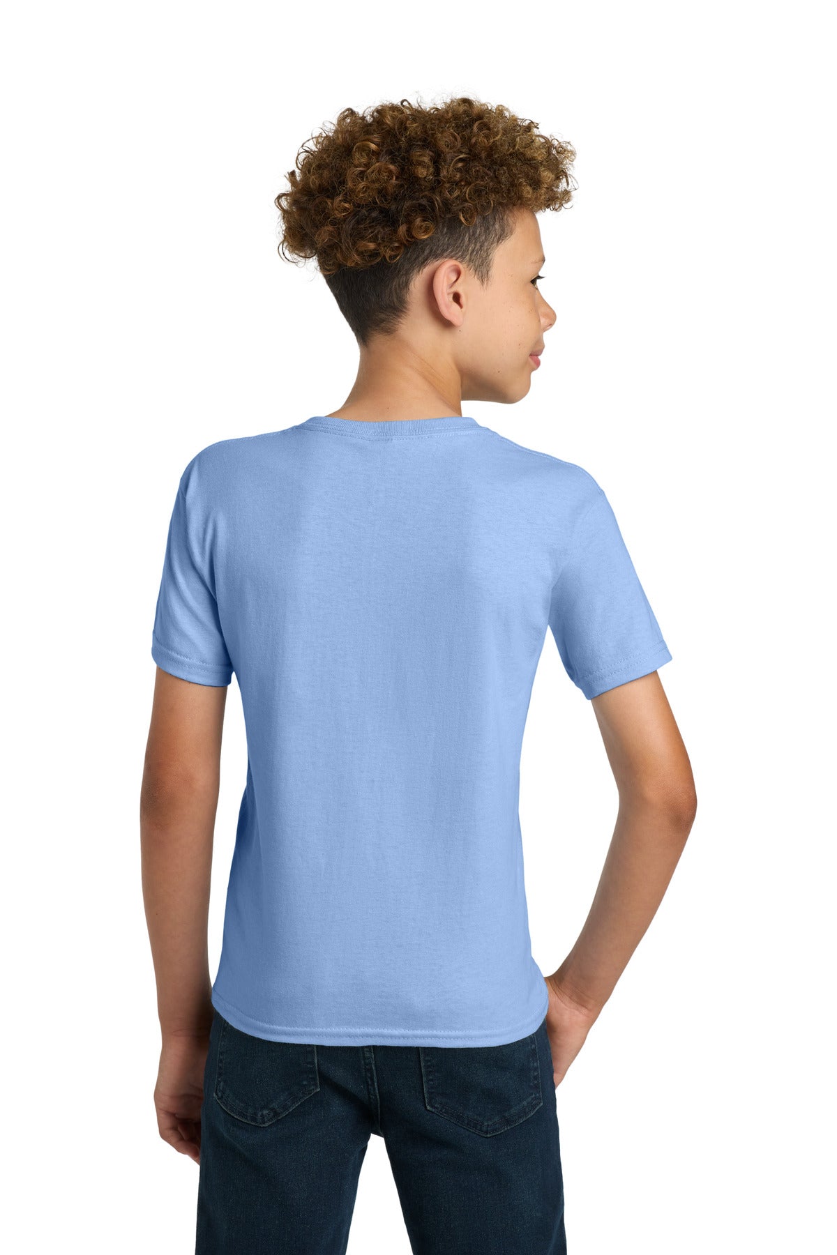 Gildan - Youth Ultra Cotton100% US Cotton T-Shirt - Light Blue