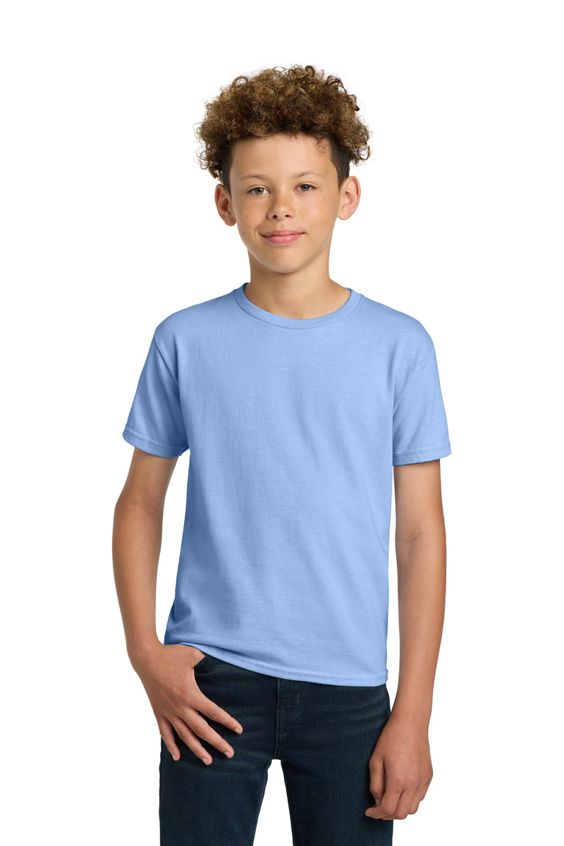 Gildan - Youth Ultra Cotton100% US Cotton T-Shirt - Light Blue