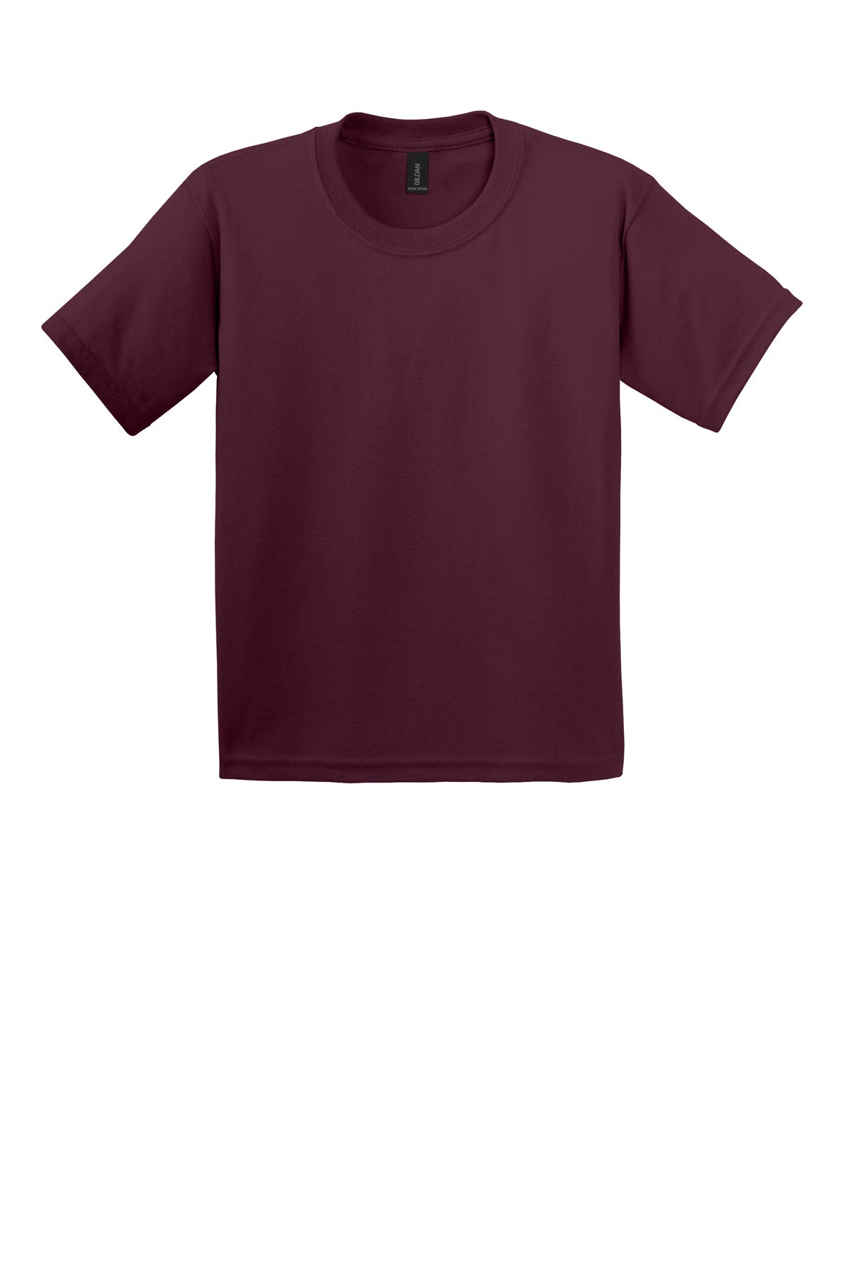 Gildan - Youth Ultra Cotton100% US Cotton T-Shirt - Maroon