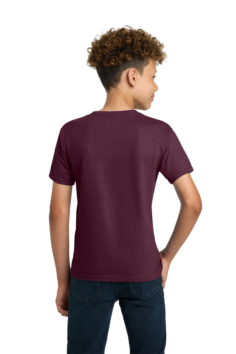 Gildan - Youth Ultra Cotton100% US Cotton T-Shirt - Maroon