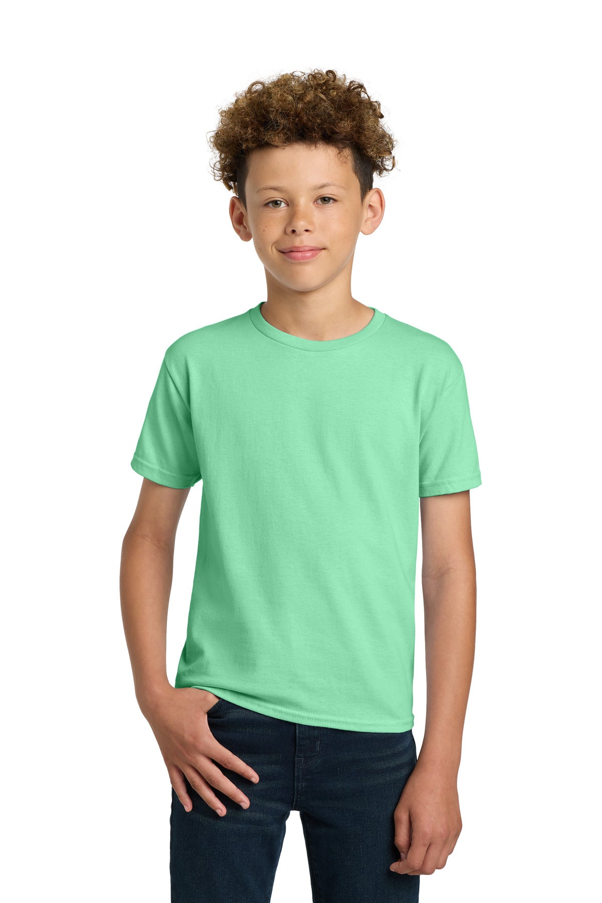 Gildan - Youth Ultra Cotton100% US Cotton T-Shirt - Mint Green